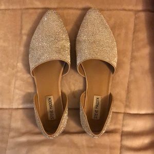 Steve Madden Rhinestone flats.